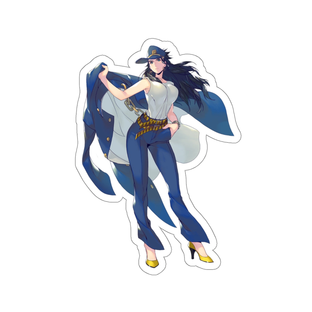 JoJo's Bizarre Adventure Female Jotaro Kujo Waterproof Sticker - Ecchi Vinyl Decal