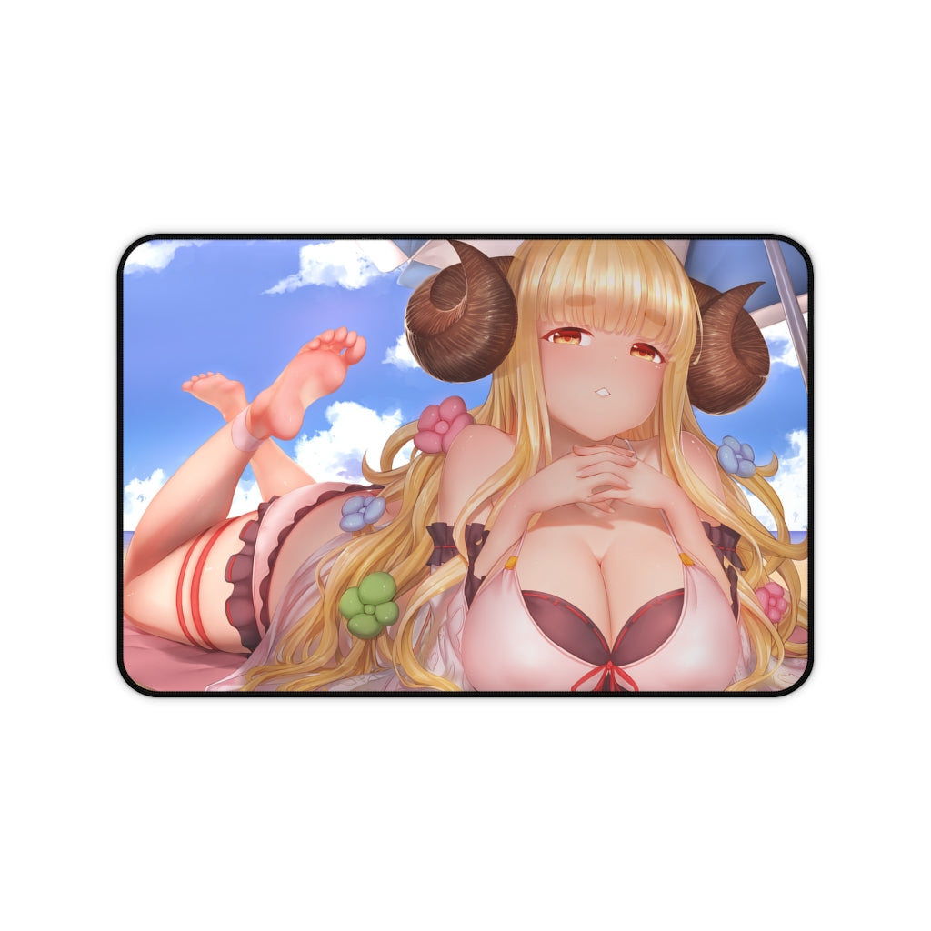 Granblue Fantasy Sexy Mousepad - Anila Big Boobs Anime Large Desk Mat - Ecchi Playmat