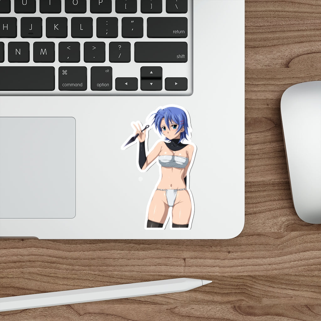 Sexy Hattori Junko Ichiban Ushiro No Daimaou Waterproof Sticker - Ecchi Vinyl Decal