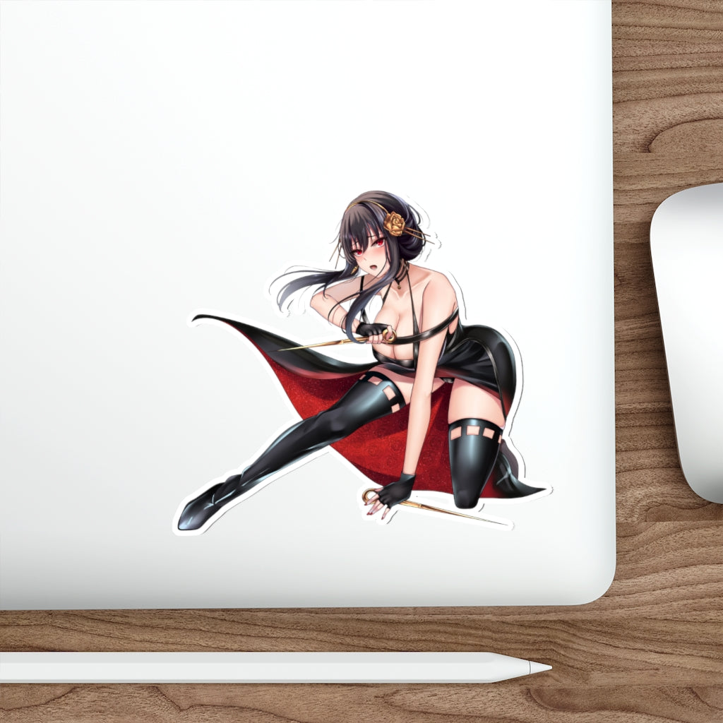 Yor Forger Sexy Thorn Princess Waterproof Sticker - Spy x Family Ecchi Vinyl Decal