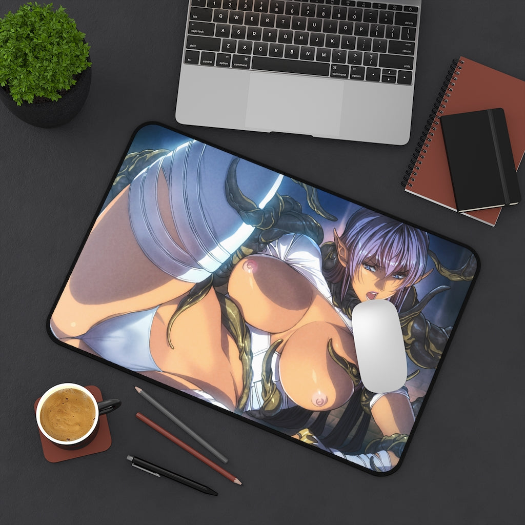 Topless Arshes Nei Bastard Desk Mat - Ecchi Mousepad - Adult Playmat