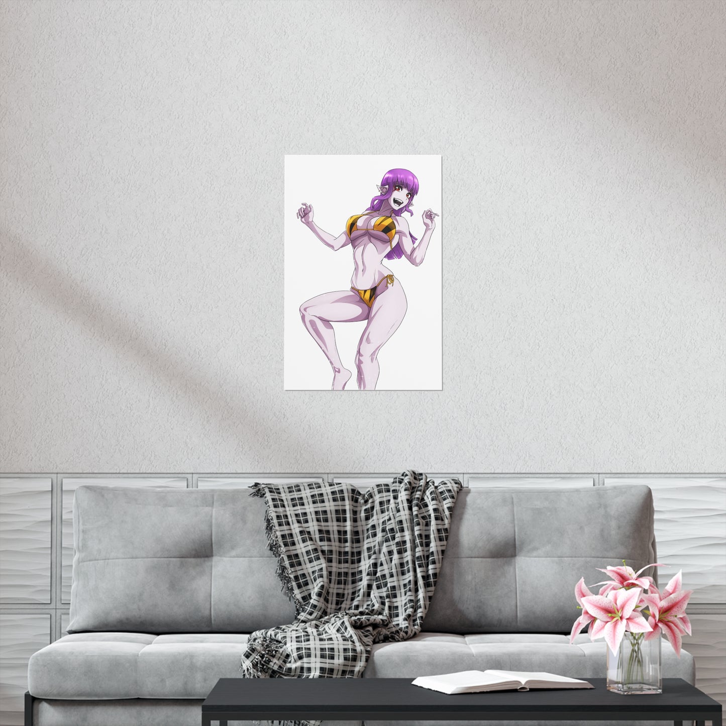 Solo Leveling Poster - Premium Matte Vertical Poster - Esil Radiru Bikini Waifu Ecchi Anime Wall Art Decor