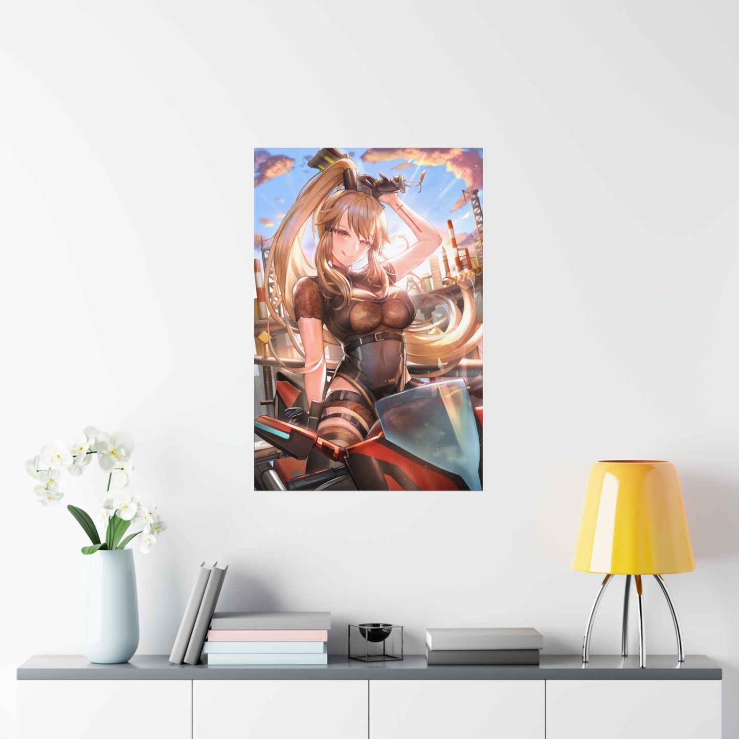 Samir Tower Of Fantasy Waifu Poster - Gaming Decor Wall Art - Premium Matte Vertical Poster