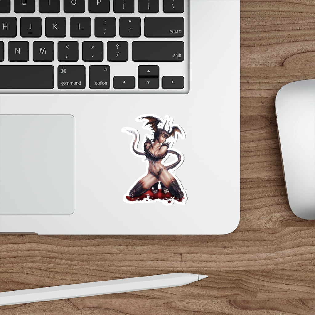 Sexy Jun Fudo Devilman Lady Waterproof Sticker - Ecchi Vinyl Decal