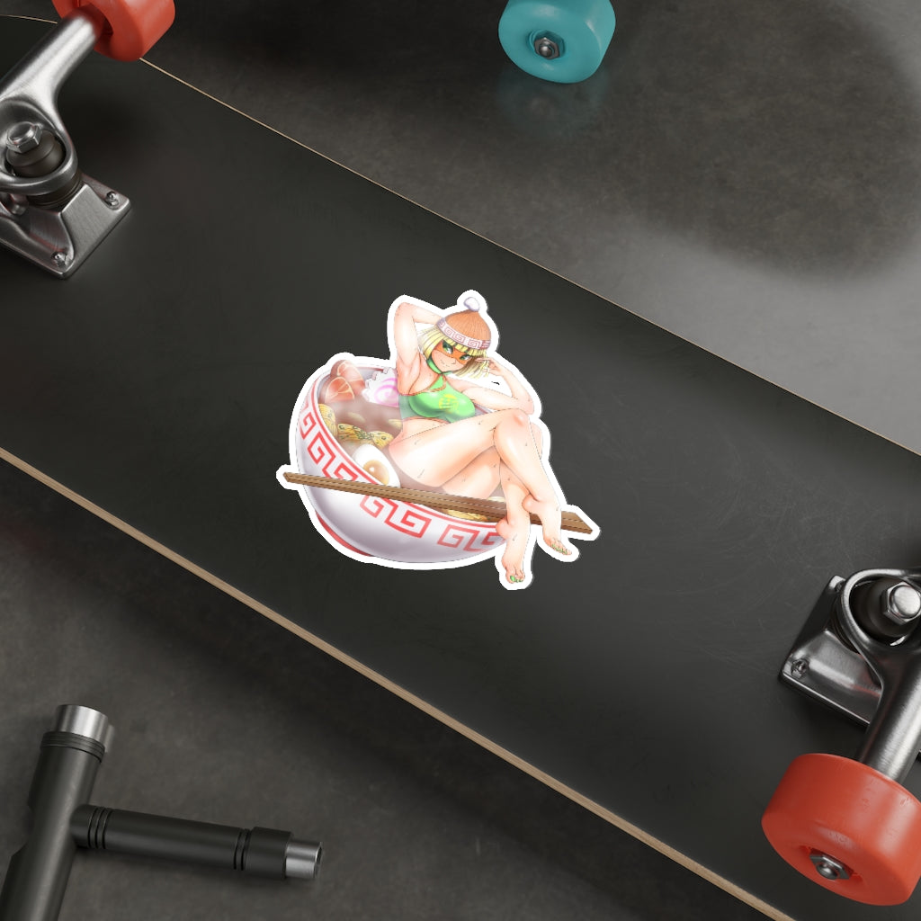 Min Min Arms Sexy Ramen Waterproof Sticker - Ecchi Vinyl Decal