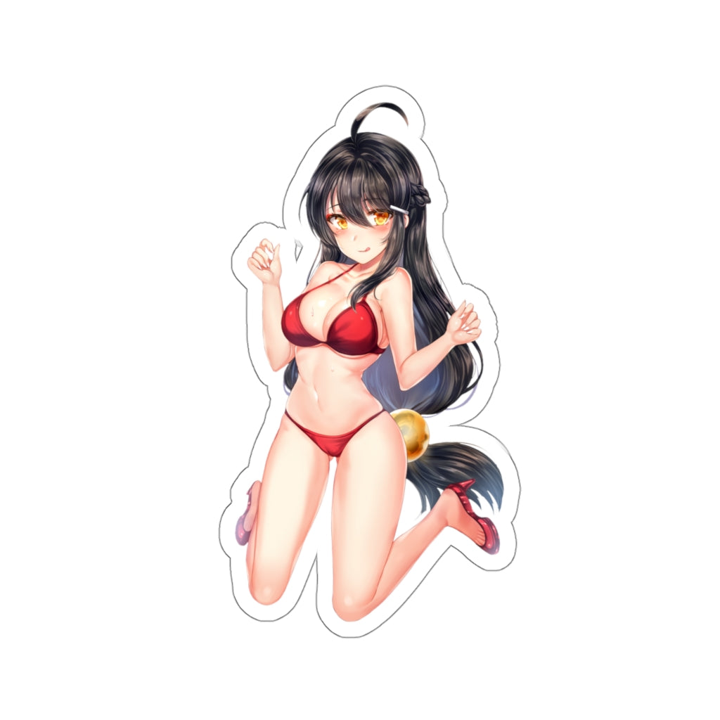 Elsword Sexy Red Bikini Ara Haan Waterproof Sticker - Ecchi Vinyl Decal