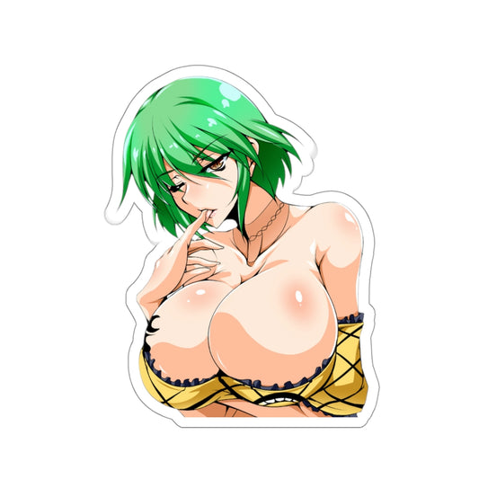 Huge Boobs Hikage Senran Kagura Waterproof Sticker - Ecchi Vinyl Decal