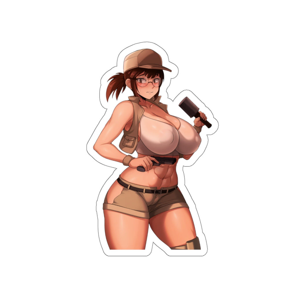 Big Boobs Fio Germi Metal Slug Waterproof Sticker - Ecchi Vinyl Decal