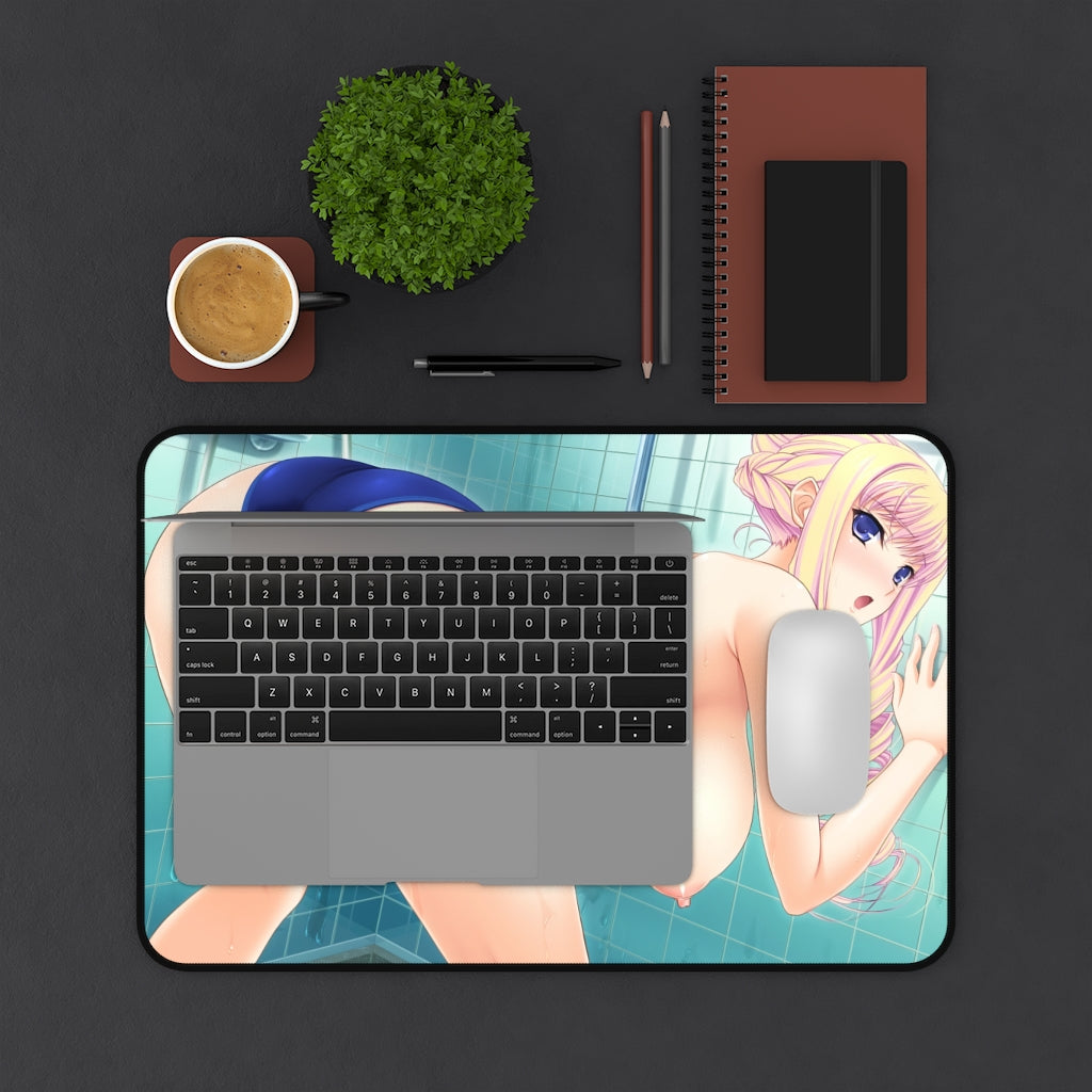 Bertille Althusser Walkure Romanze  Nude Tits Thick Ass Desk Mat - Sexy Anime Girl Mousepad - Gaming Playmat