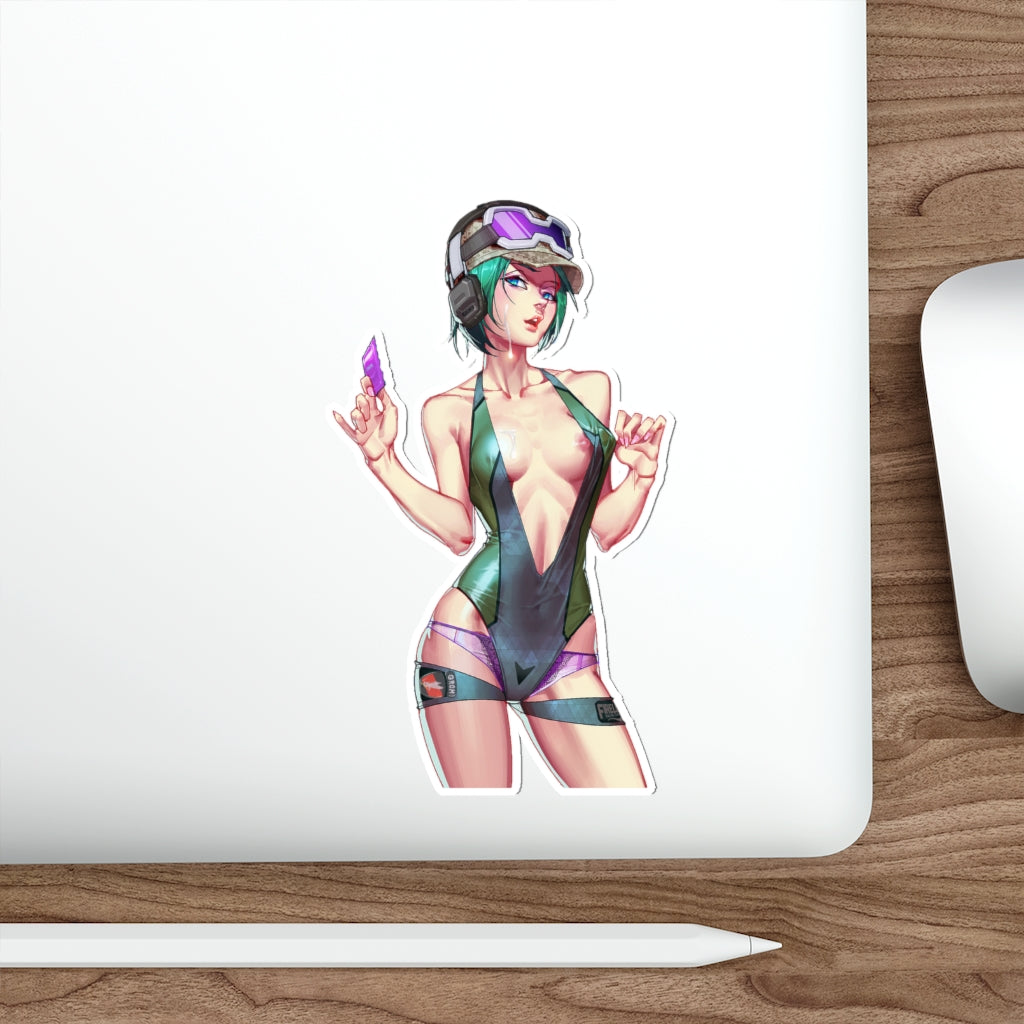 Rainbow Six Siege Sexy Swimsuit Ela Waterproof Sticker - Ecchi Vinyl Decal