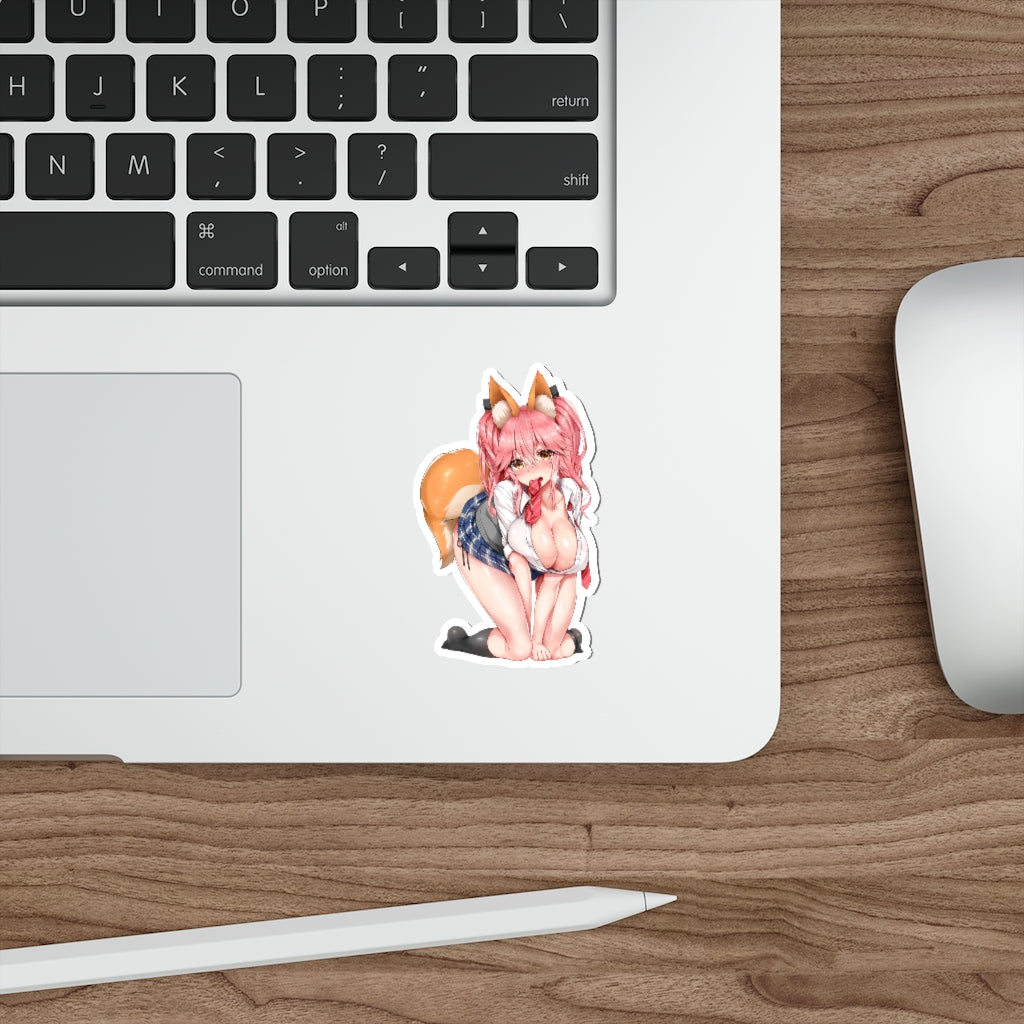 Fate Grand Order Waterproof Sticker - Tamamo No Mae Ecchi Vinyl Car Decal - Kitsune Sticker