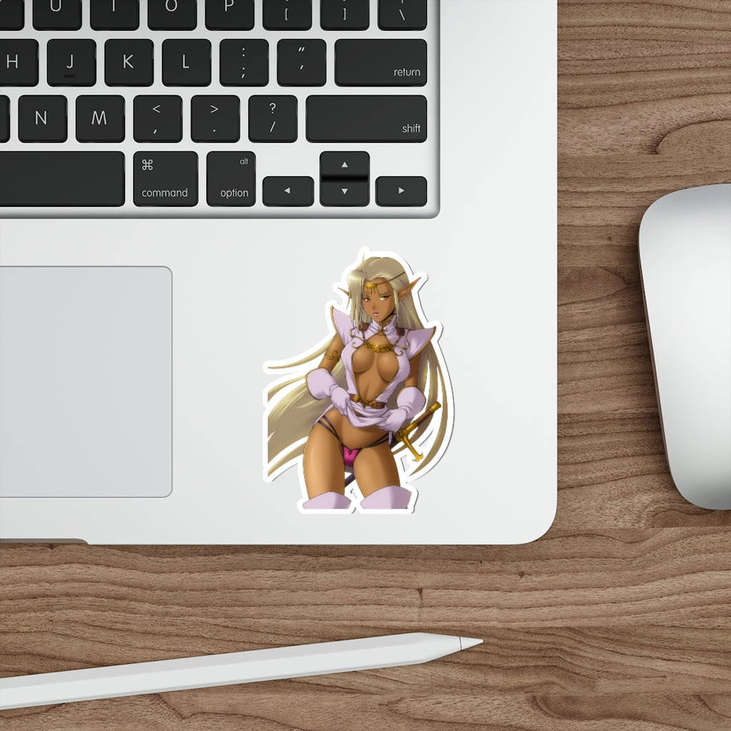 Record of Lodoss War Pirotess Waifu Waterproof Sticker - Ecchi Vinyl Decal