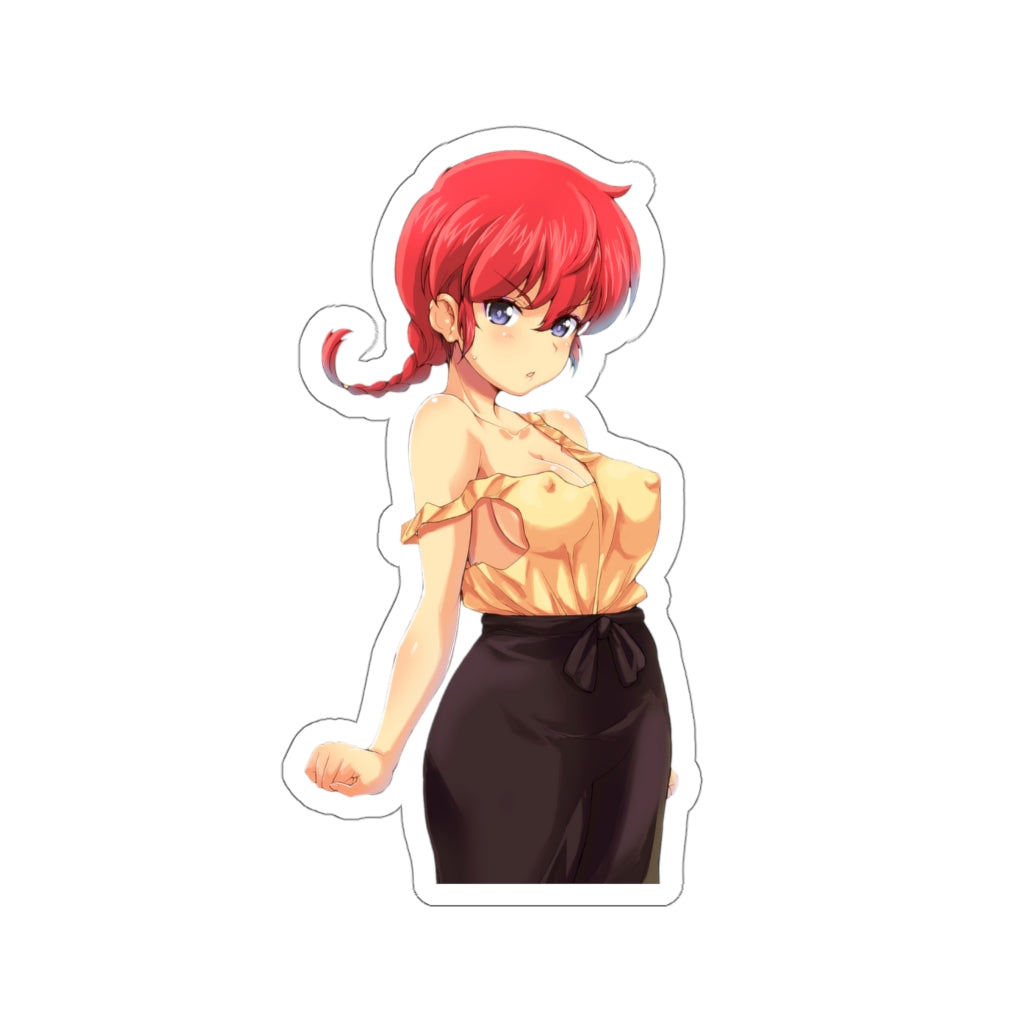 Saotome Ranma Chan Sexy Boobs Waterproof Sticker - Ecchi Vinyl Decal