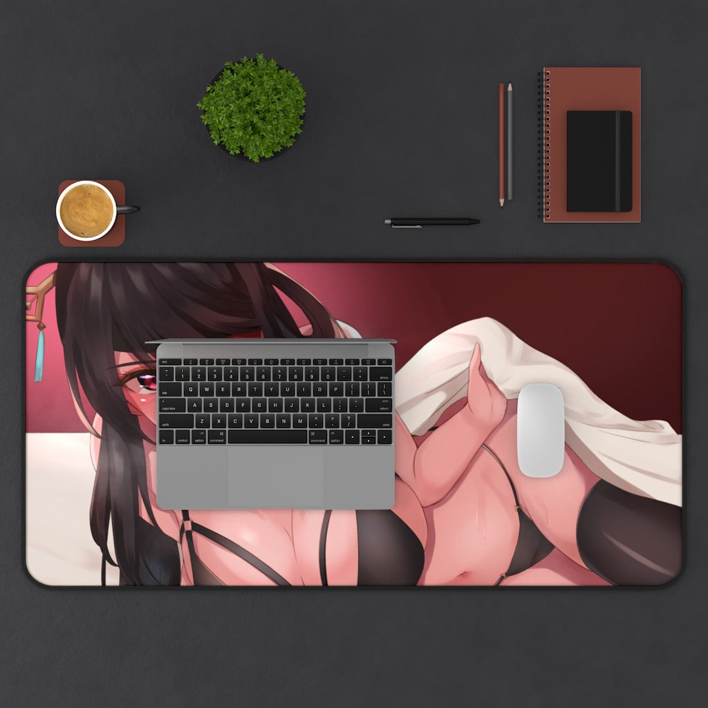 Genshin Impact Sexy Lingerie Beidou Desk Mat - Non Slip Mousepad
