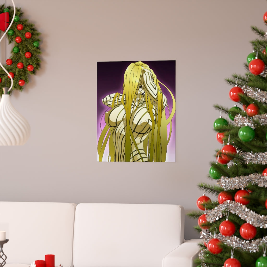 Big Tits Asherah Shin Megami Tensei Poster - Lewd Premium Matte Vertical Poster - Adult Wall Art