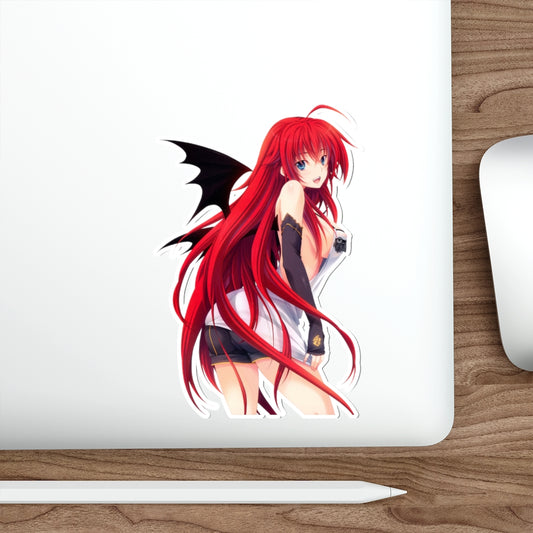 Autocollant imperméable à l'eau du diable sexy de Rias Gremory de High School DxD - Autocollant en vinyle Ecchi