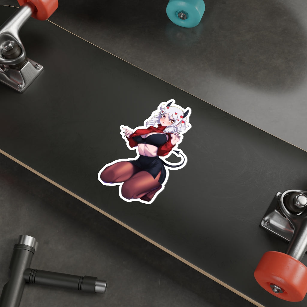 Helltaker Modeus Anime Car Decal - Waterproof Hentai Ecchi Sticker