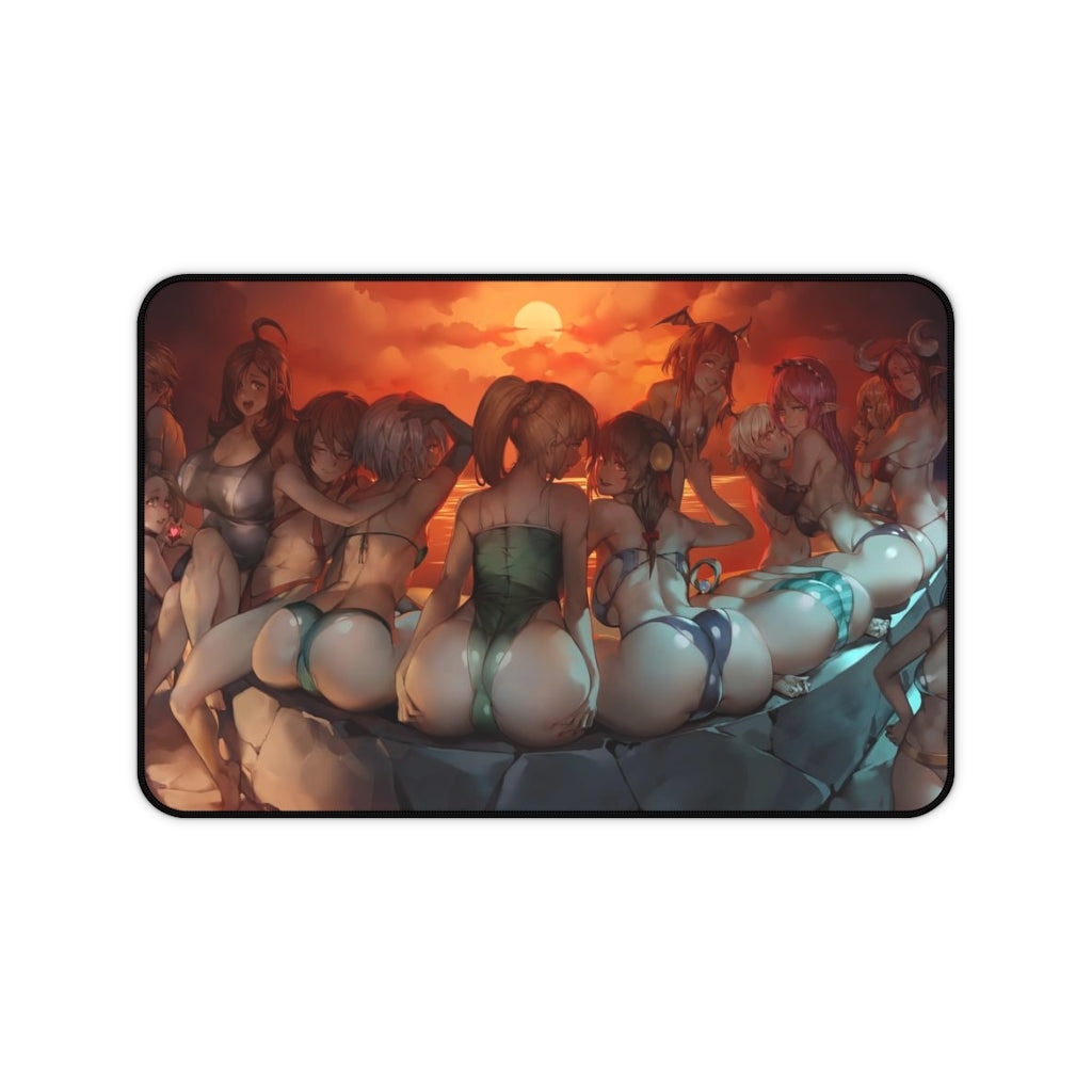 Konosuba Booties Ecchi Desk Mat - Large Mousepad - MTG Playmat