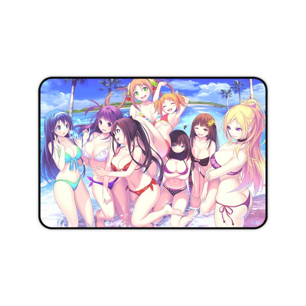 Valkyrie Drive Sexy Mousepad - Bikini Waifus Ecchi Desk Mat - Anime Playmat