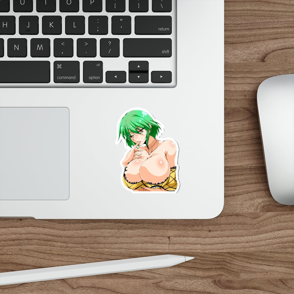 Huge Boobs Hikage Senran Kagura Waterproof Sticker - Ecchi Vinyl Decal