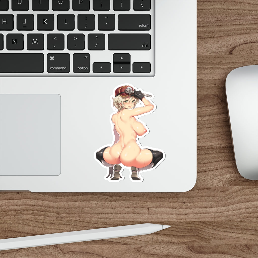 Nude Cid Final Fantasy 15 Waterproof Sticker - Ecchi Vinyl Decal