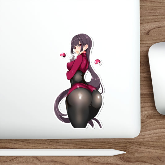 Sabrina Pokemon Sexy Butt Ecchi Vinyl Decal Waterproof Sticker - Ecchi Vinyl Decal