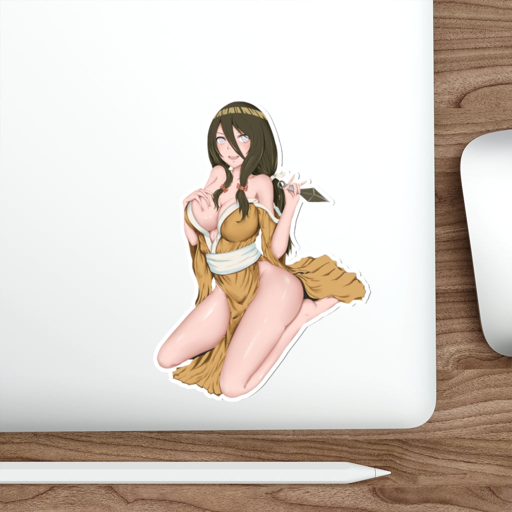 Sexy Hyuuga Hanabi Naruto Waterproof Sticker - Ecchi Vinyl Decal