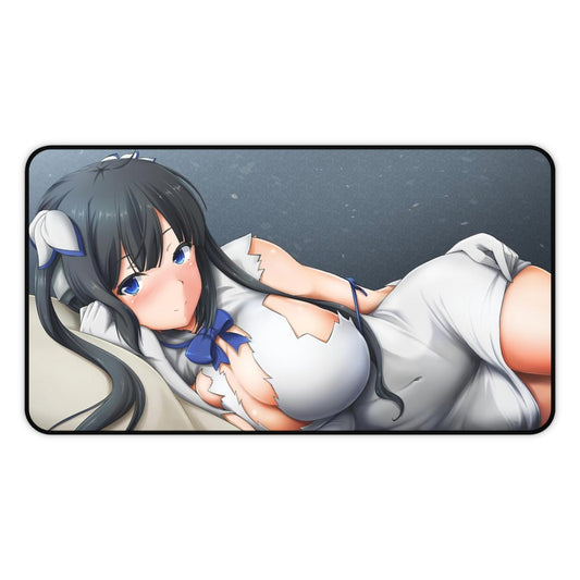 Danmachi Sexy Mousepad - Hestia Desk Mat - Ecchi Playmat - Is It Wrong To Try To Pick Up Girls In A Dungeon