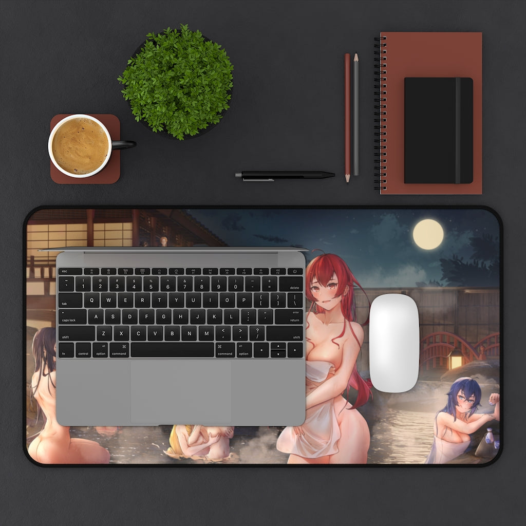 Mushoku Tensei Sexy Mousepad - Hot Onsen Ecchi Desk Mat - Anime Playmat