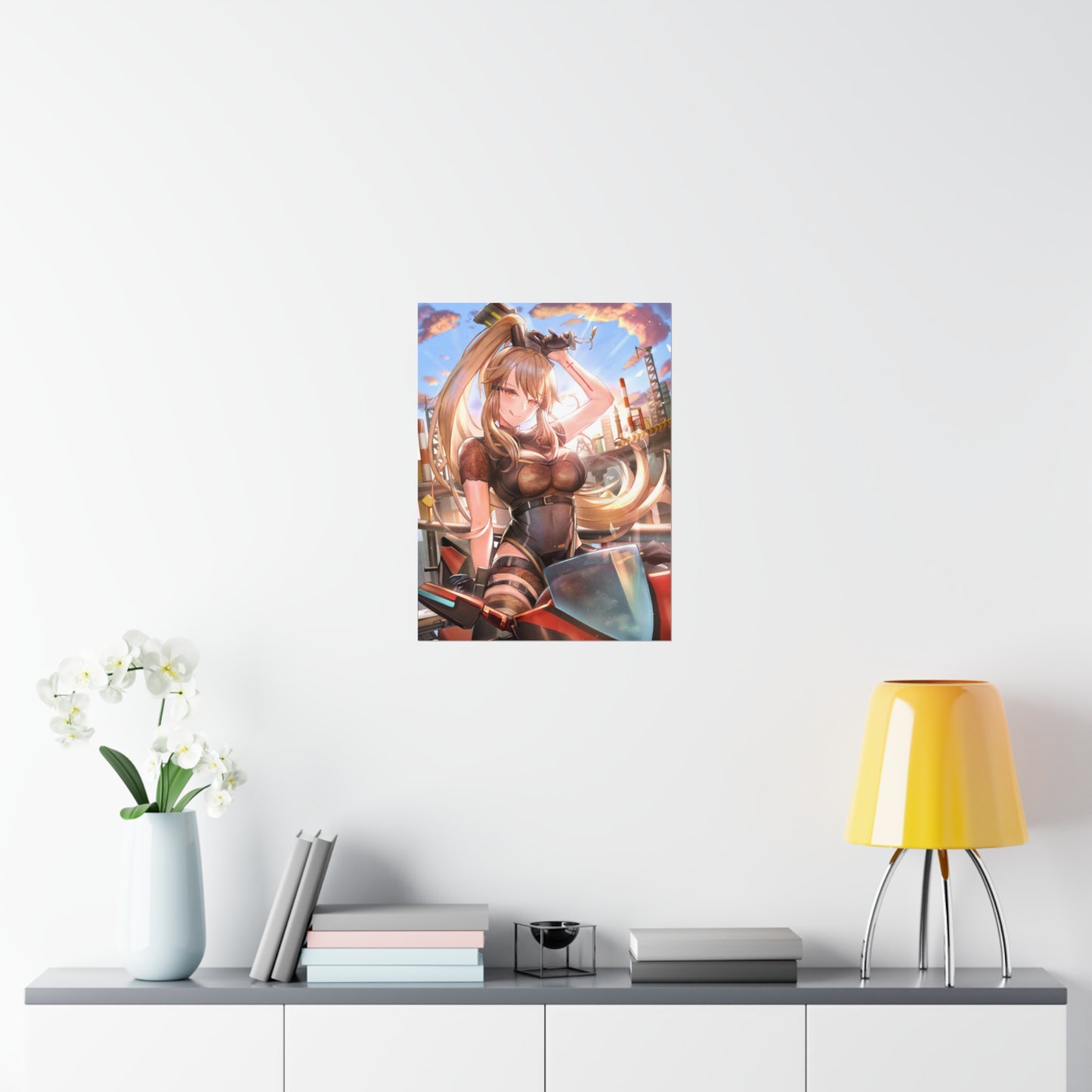 Samir Tower Of Fantasy Waifu Poster - Gaming Decor Wall Art - Premium Matte Vertical Poster