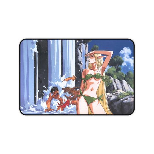 Record Of Lodoss War Ecchi Mousepad - Deedlit Bikini Desk Mat - Sexy Playmat