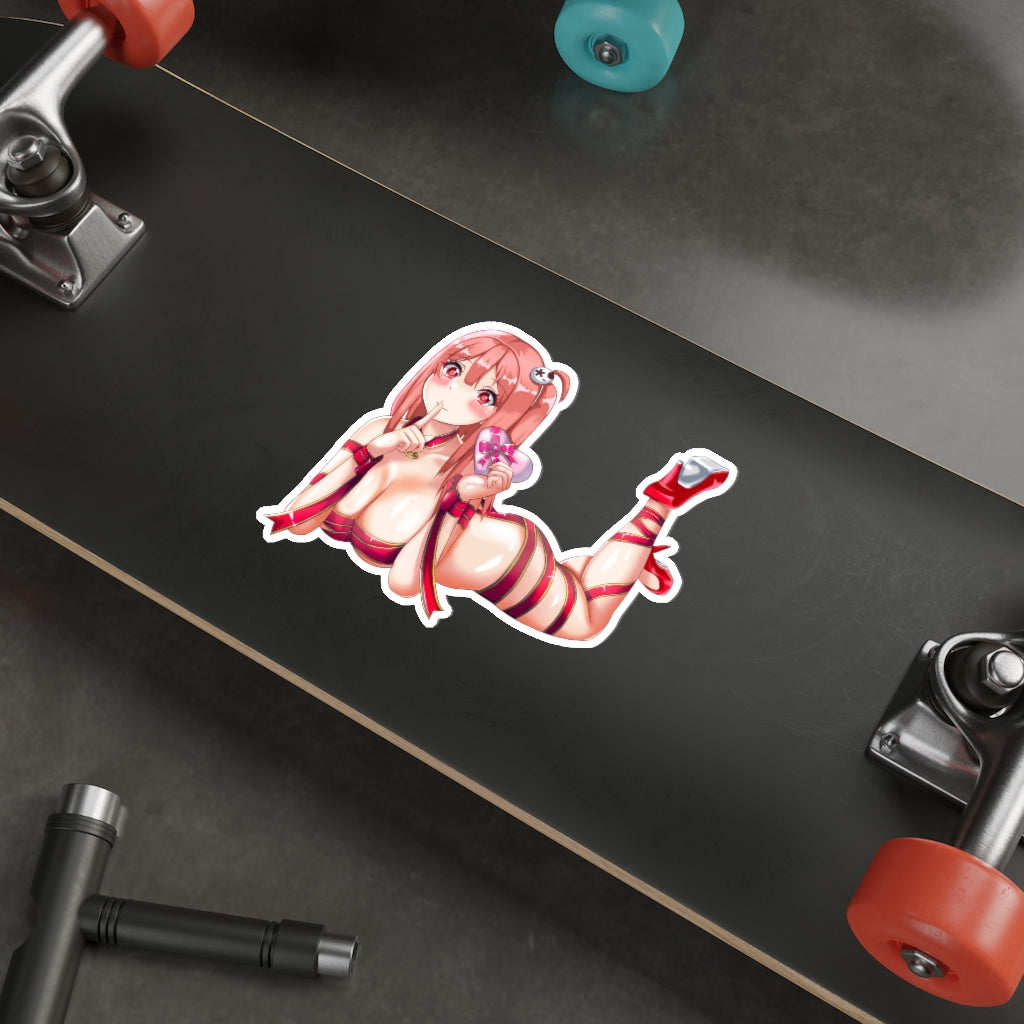 Honoka DOA Sexy Present Waterproof Sticker - Ecchi Vinyl Decal