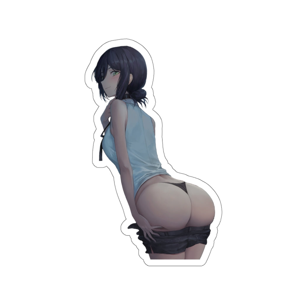 Big Butt Makima Chainsaw Reze Waterproof Sticker - Ecchi Vinyl Decal