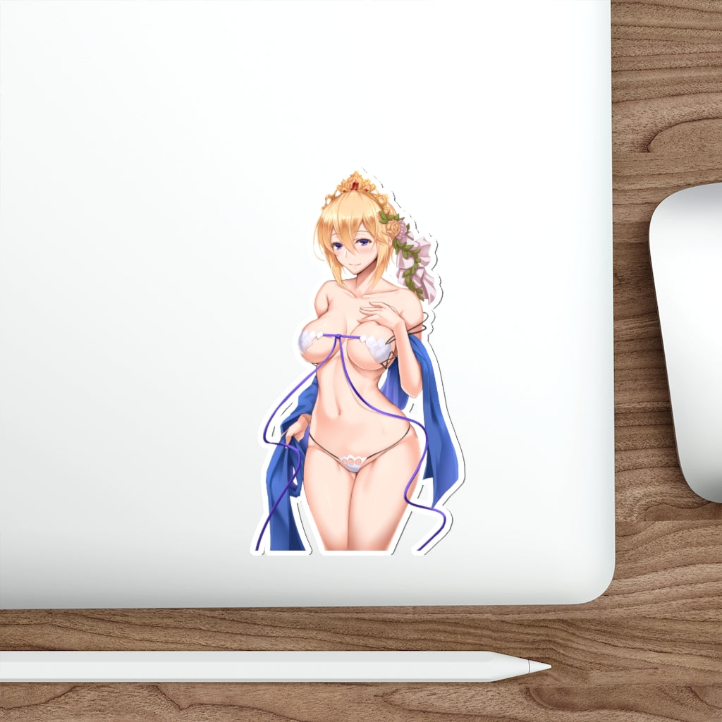 Autocollant imperméable Nude Europa Granblue Fantasy - Décalcomanie en vinyle Ecchi