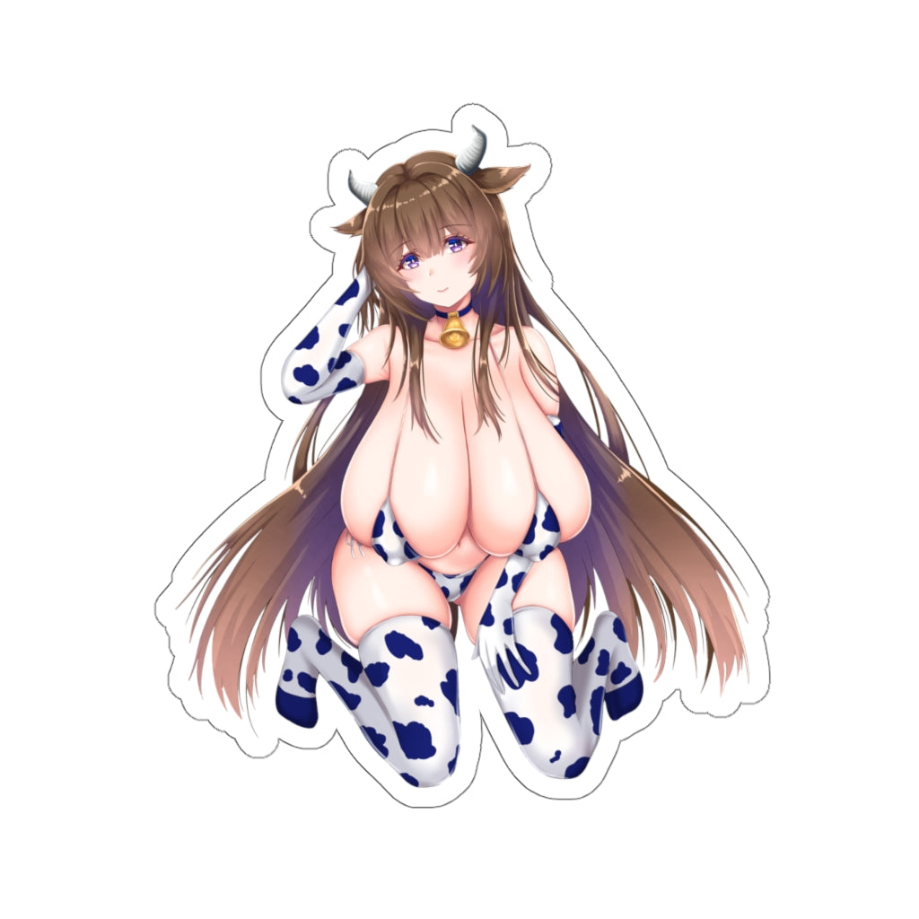 Azur Lane Kashino Cow Girl Waterproof Sticker - Ecchi Vinyl Decal