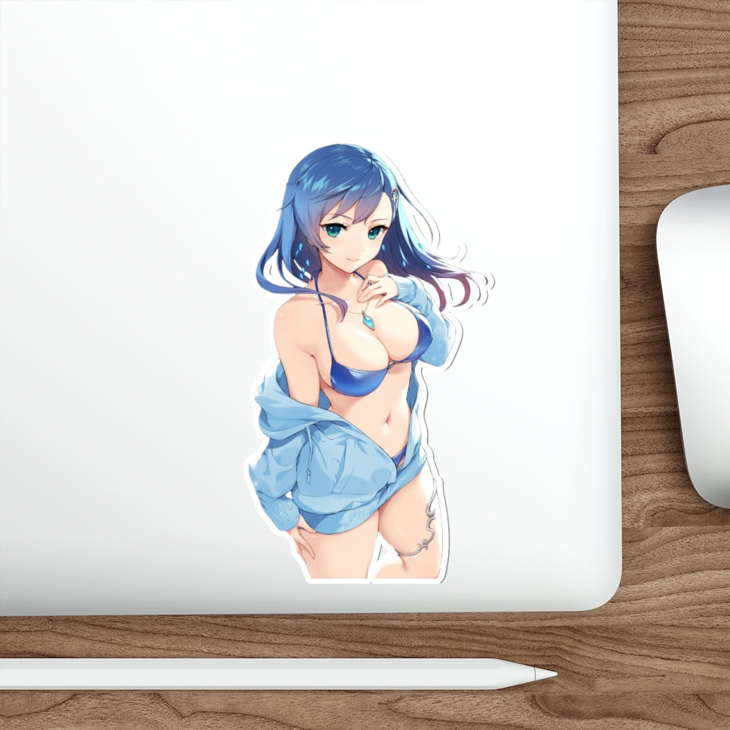 Maria Traydor Bikini Star Ocean Waterproof Sticker - Ecchi Vinyl Decal