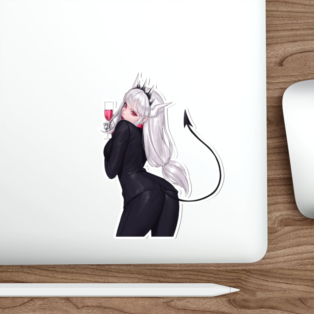 Sexy Lucifer Helltaker Waterproof Sticker - Ecchi Vinyl Decal