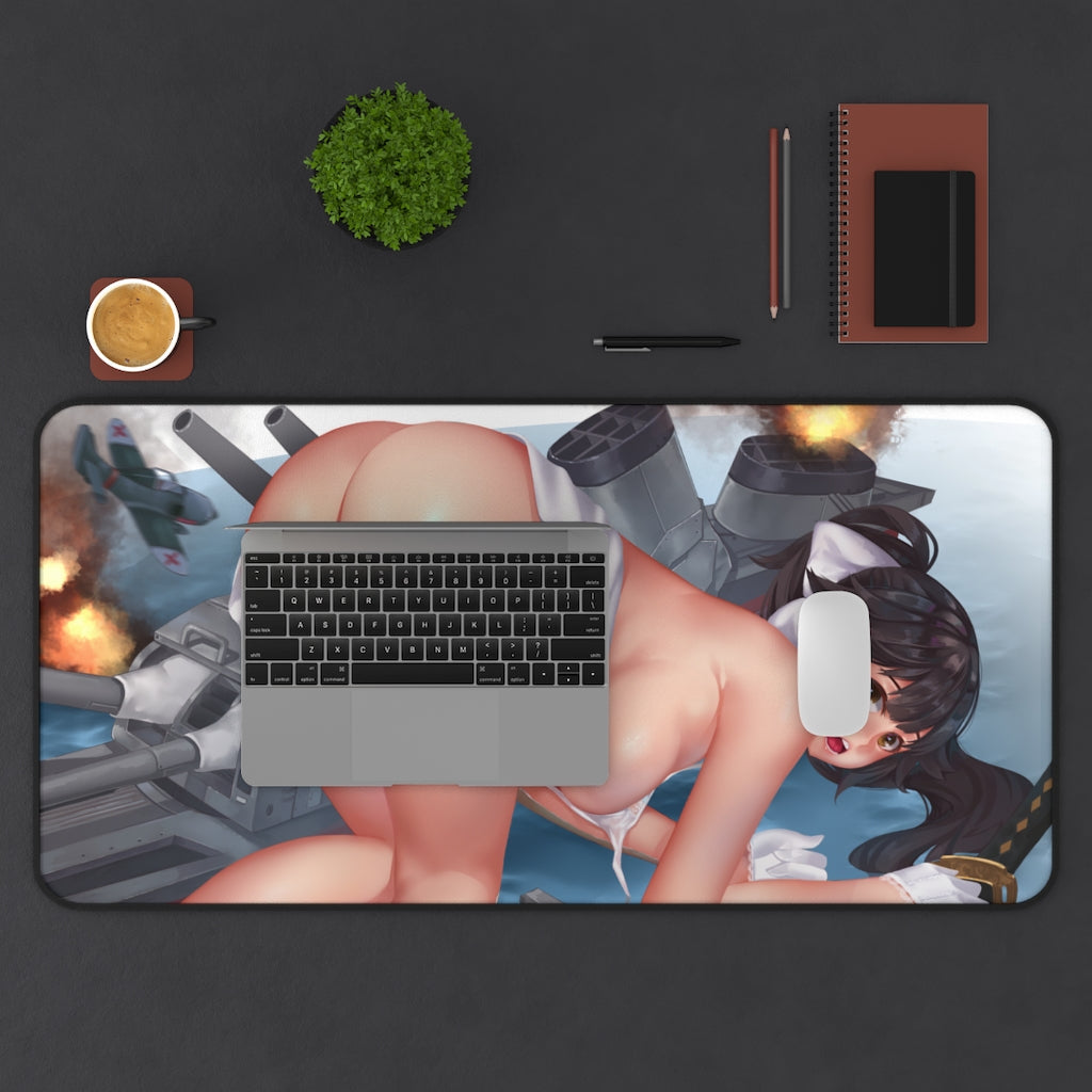 Takao Azur Lane Lewd Butt Desk Mat - Sexy Anime Waifu Mousepad - Gaming Playmat