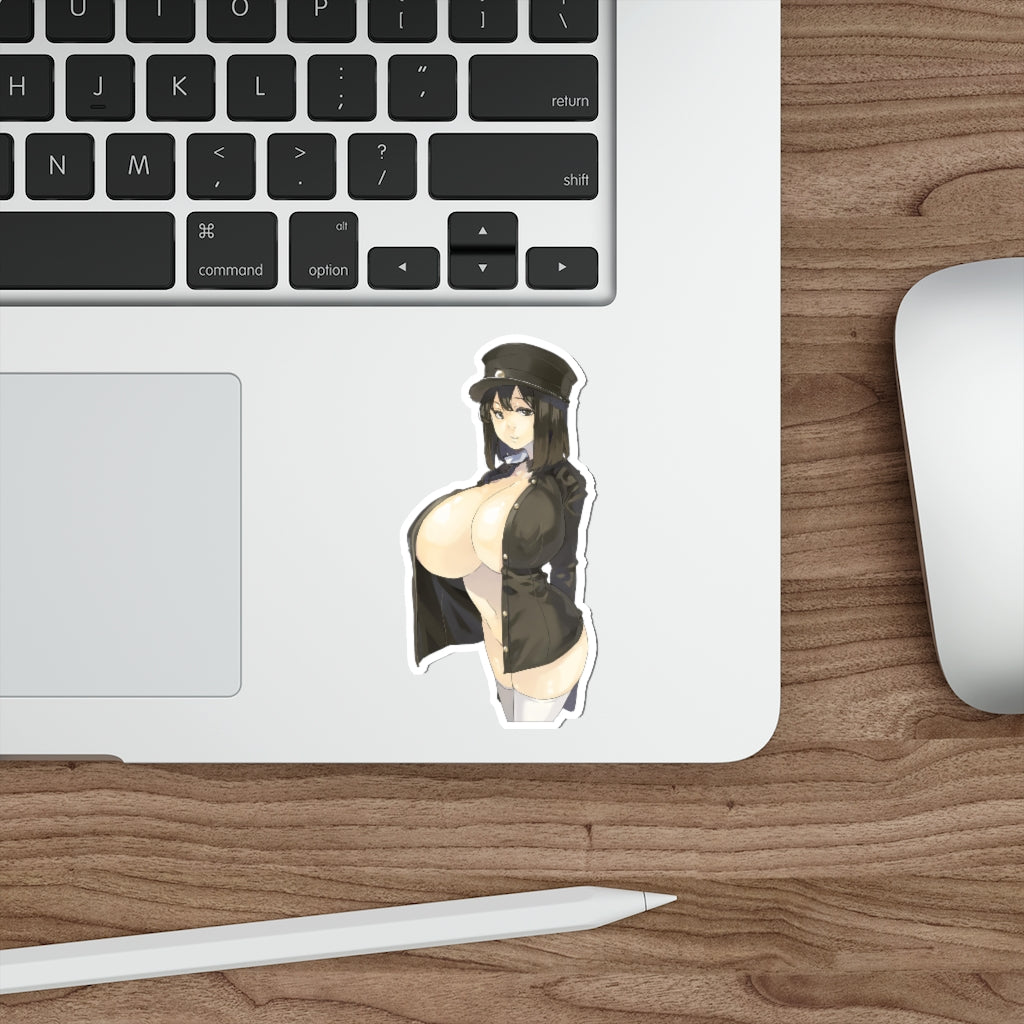 Huge Boobs Akitsu Maru Kantai Collection Waterproof Sticker - Ecchi Vinyl Decal