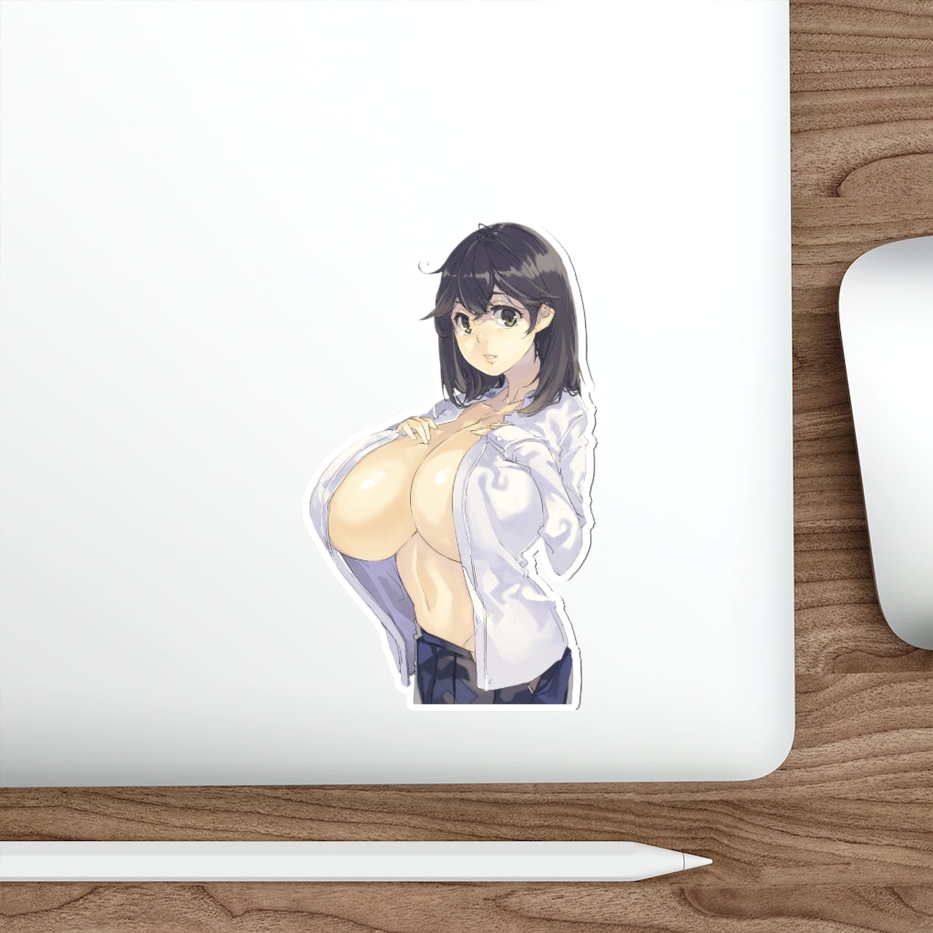 Huge Tits Ushio Kantai Collection Waterproof Sticker - Ecchi Vinyl Decal