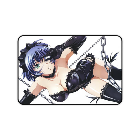 Ikkitousen Sexy Mousepad - Leather Lu Meng Desk Mat - Ecchi Playmat