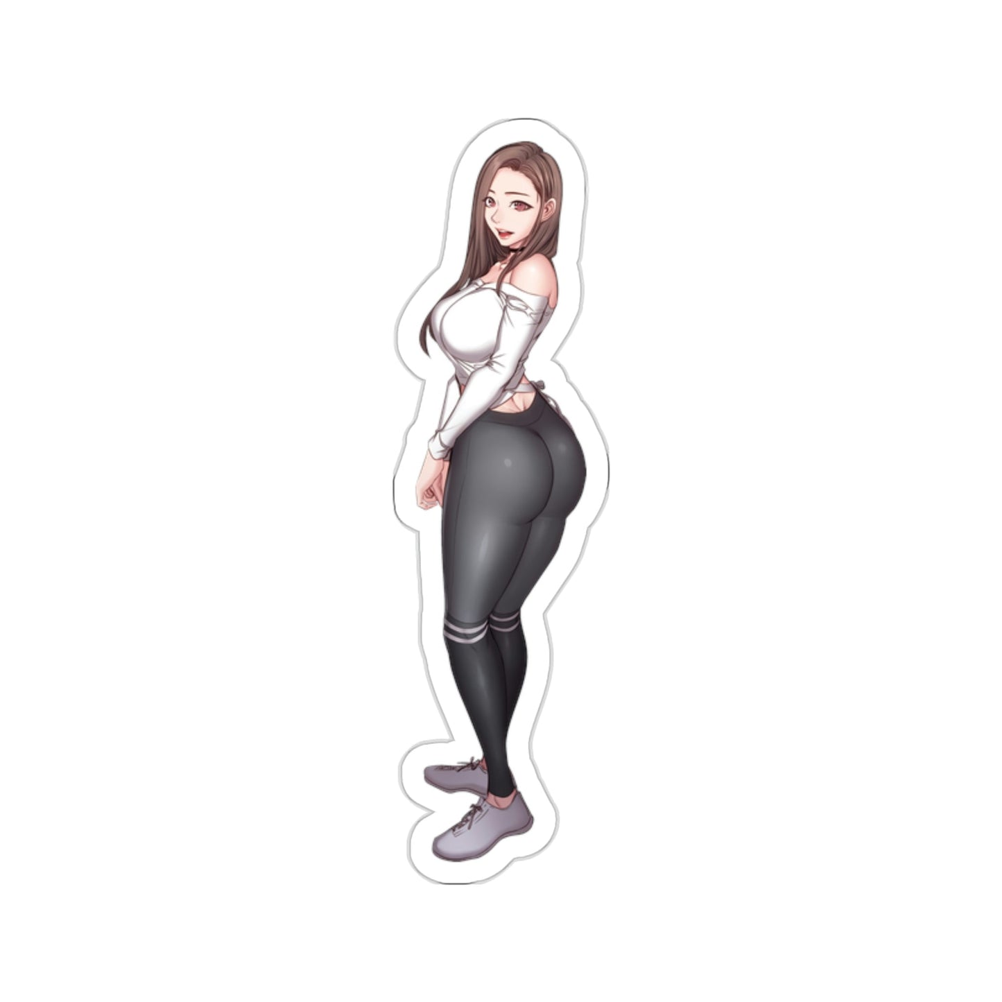 Fitness Sexy Jeon Mi So Waterproof Sticker - Weatherproof Vinyl Car Decal