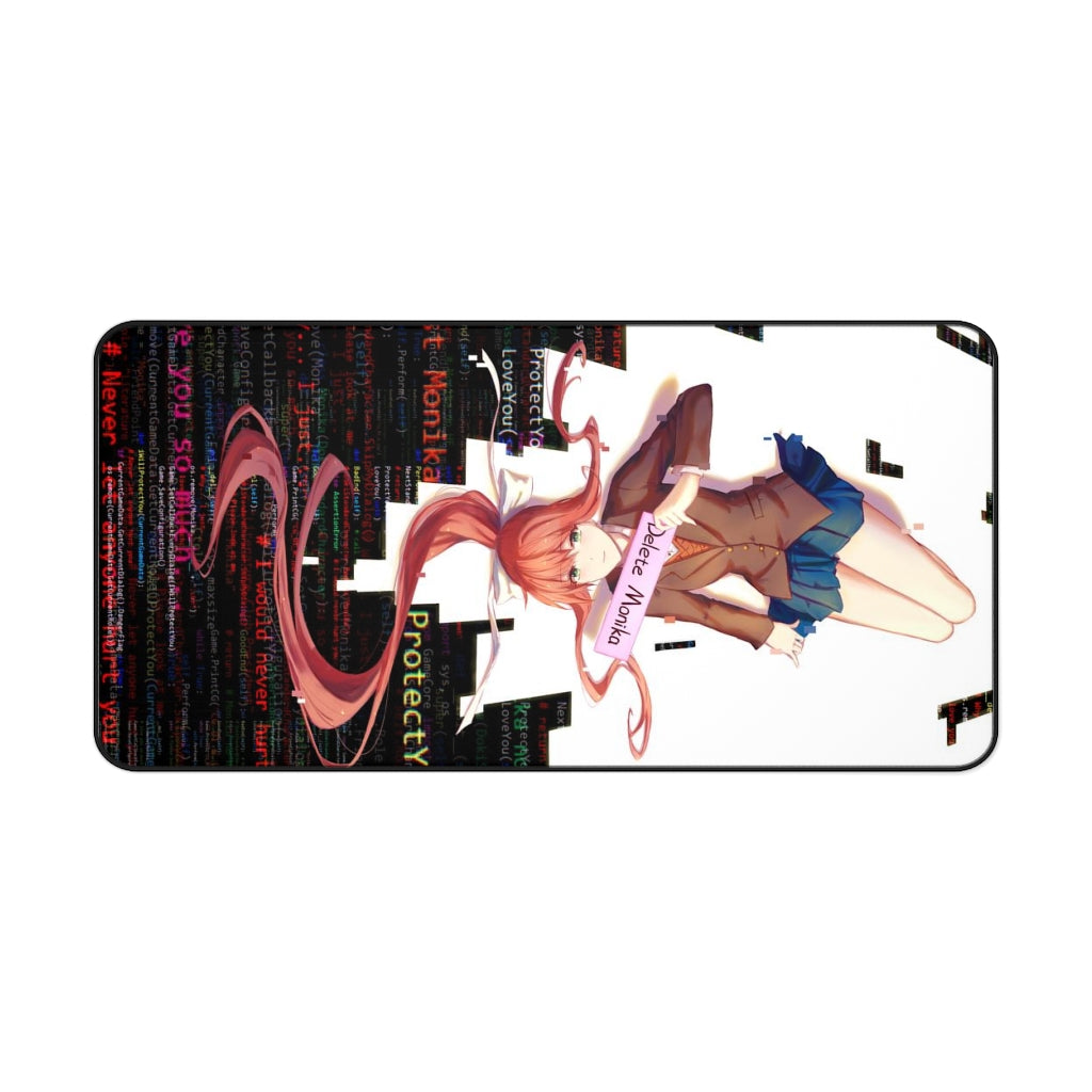 Doki Doki Literature Club Sexy Mousepad - Delete Monika Large Desk Mat - DDLC Ecchi Playmat