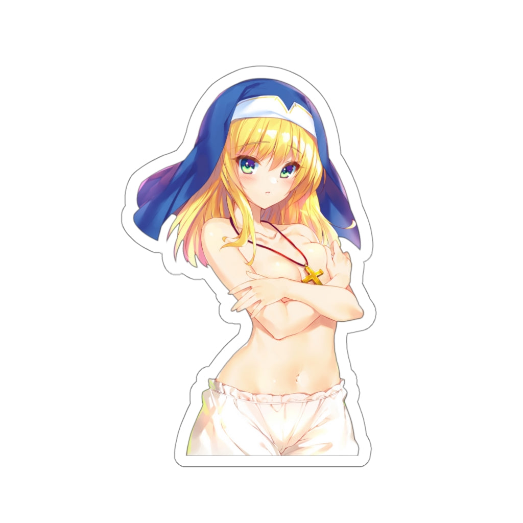 Topless Ootomo Sourin Sengoku My Next Life as a Villainess All Routes Lead to Doom Waterproof Sticker - Ecchi Vinyl Decal