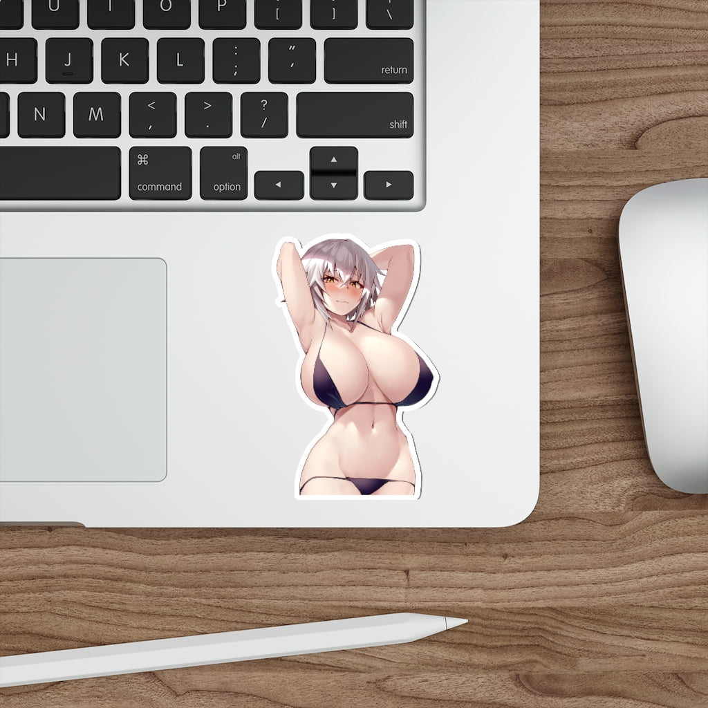 Huge Bikini Tits Jeanne d'Arc Fate Grand Order Waterproof Sticker - Ecchi Vinyl Decal