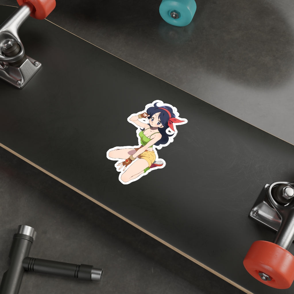 Dragon Ball Waterproof Sticker - Brunette Lunch Ecchi Vinyl Anime Decal