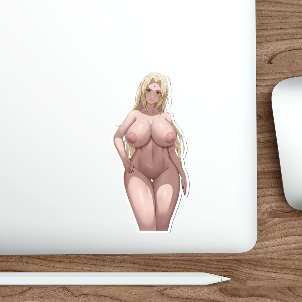 Thick Tsunade Nude Naruto Waterproof Sticker - Ecchi Vinyl Decal