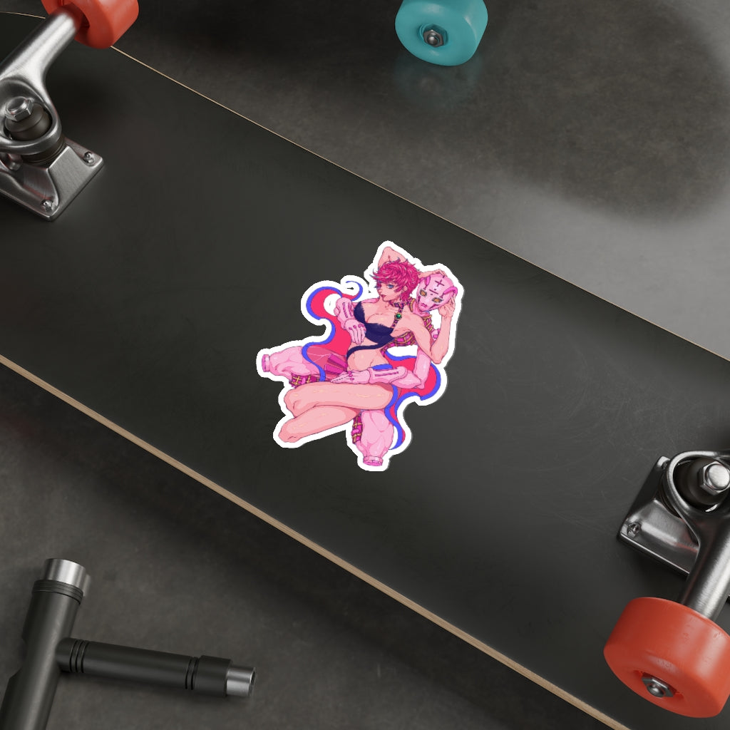 JoJo Sexy Trish Una and Spice Girl Waterproof Sticker - Ecchi Vinyl Decal