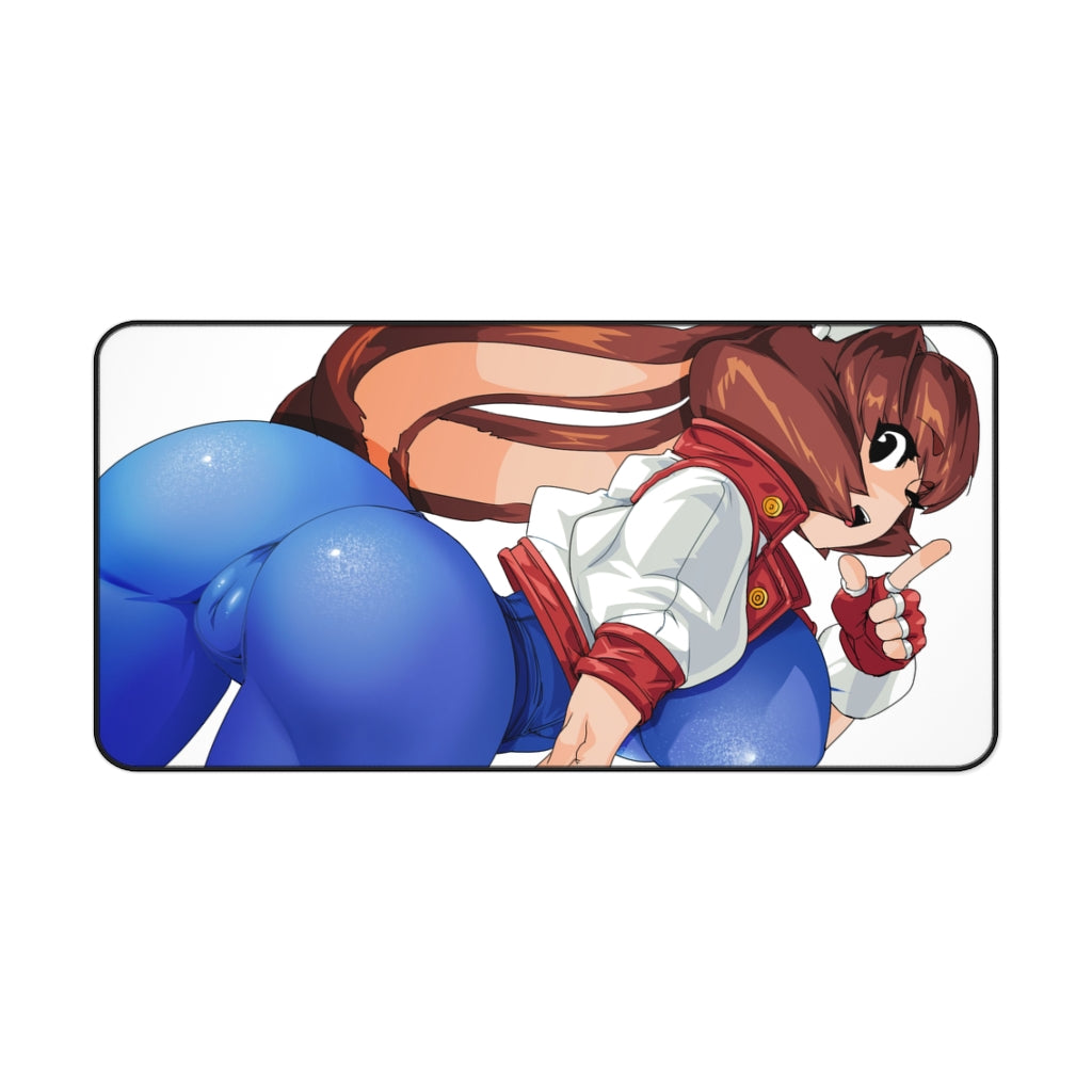 Big Butt Makihara Arina Waku Waku 7 Desk Mat - Non Slip Mousepad