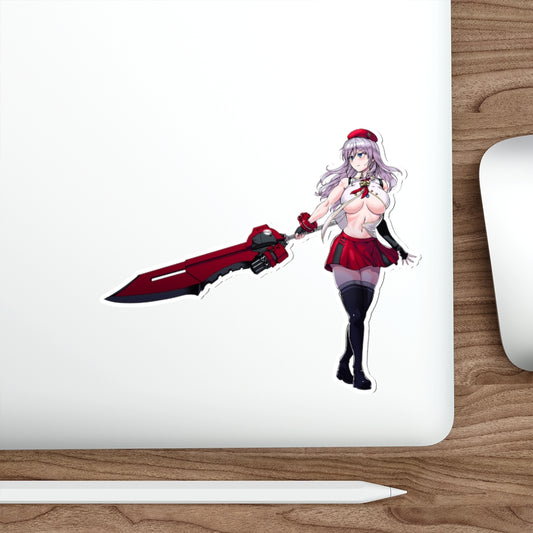 Sexy Alisa Ilinichina Amiella Sword God Eater Waterproof Sticker - Ecchi Vinyl Decal